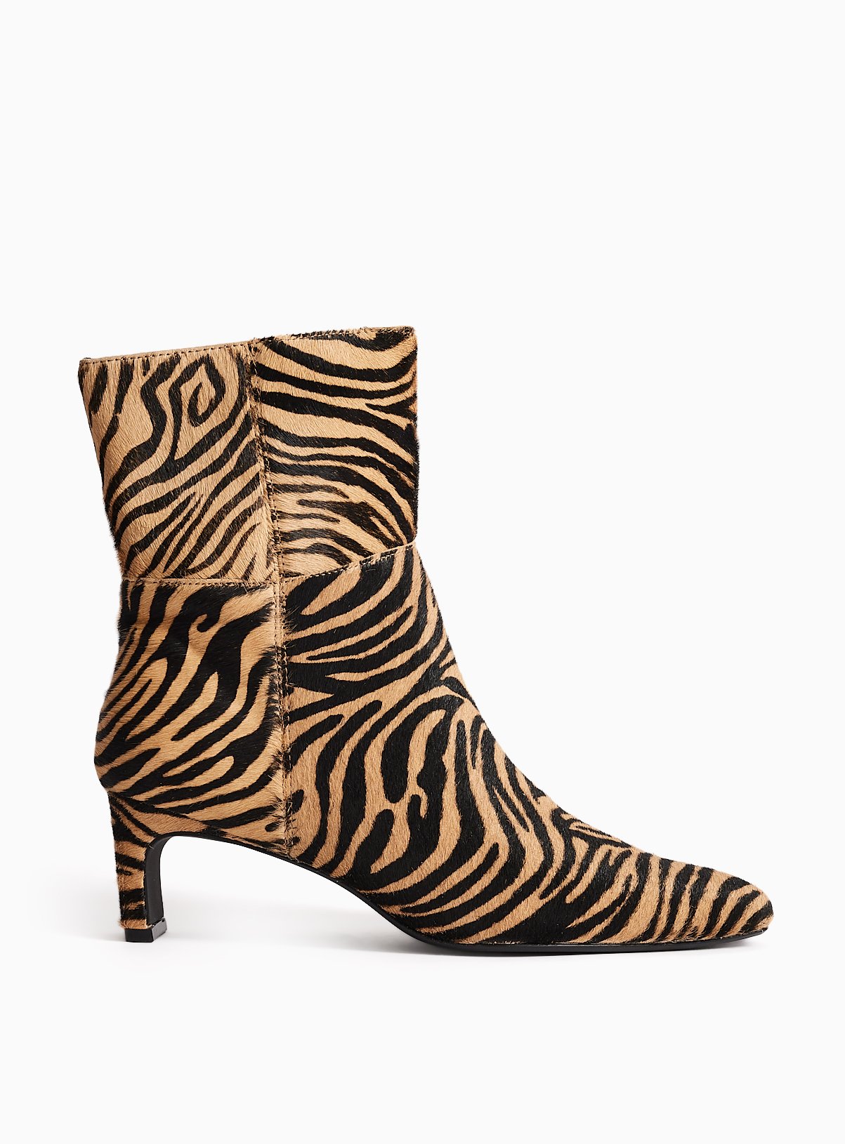 Zebra Pony Blade Heel Boots 4 - Image 2 thumbnail